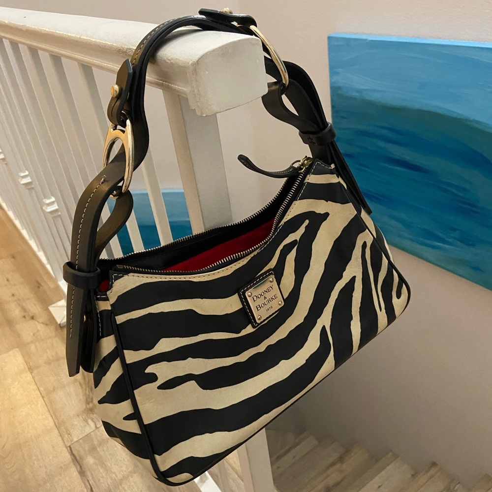 Dooney & Bourke Zebra Print Bag